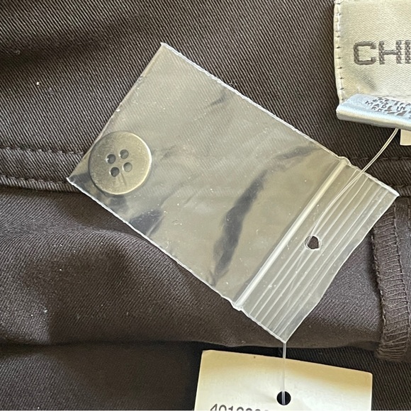 Chico's Two Way Apprentice Fudge Brown High Rise Pants Size XL NWT - Picture 7 of 8